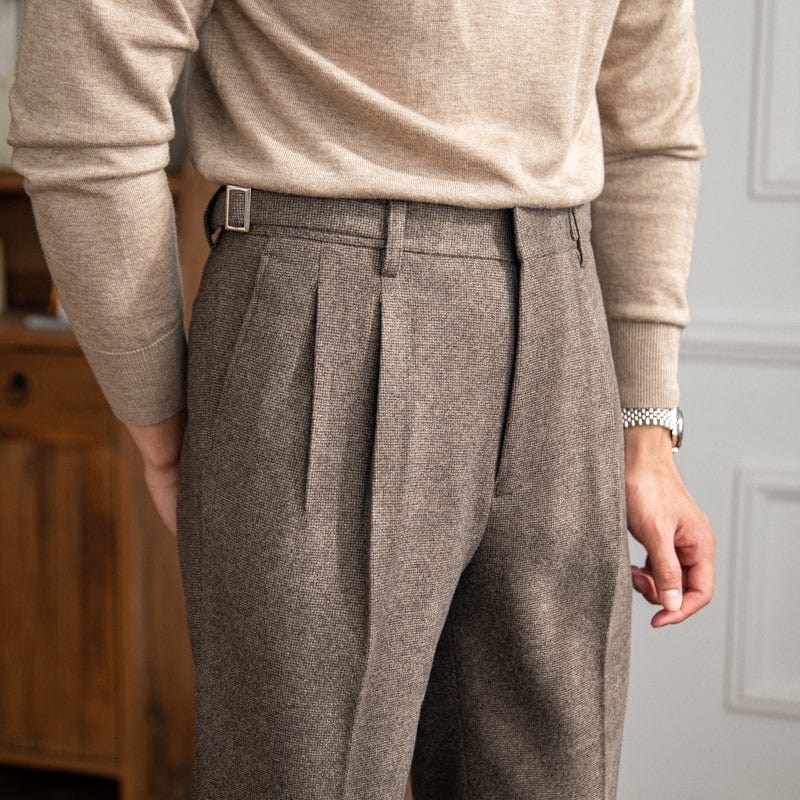 Adrian - Vintage Classic Wool Pants Men