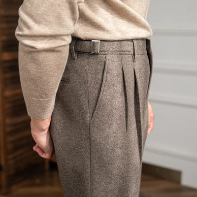 Adrian - Vintage Classic Wool Pants Men