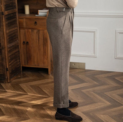 Adrian - Vintage Classic Wool Pants Men