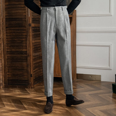 Adrian - Vintage Classic Wool Pants Men
