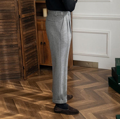 Adrian - Vintage Classic Wool Pants Men