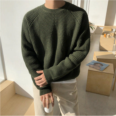 Bequemer und stilvoller leichter Pullover von Marco Marino™, ideal für ganztägigen Tragekomfort.