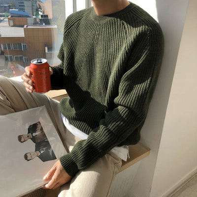 Bequemer und stilvoller leichter Pullover von Marco Marino™, ideal für ganztägigen Tragekomfort.