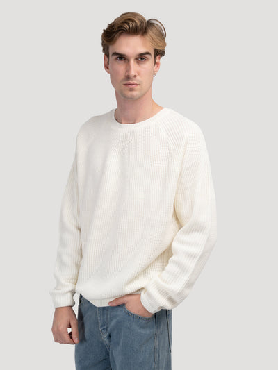 Bequemer und stilvoller leichter Pullover von Marco Marino™, ideal für ganztägigen Tragekomfort.