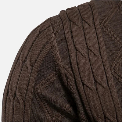 Eleganter Herren-Cardigan aus hochwertigem Strick für Stil und Komfort.
