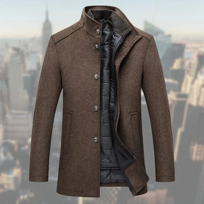 Marco Marino™ Eleganter Herrenmantel mit Abnehmbarer Weste - Perfekt für Winterstil