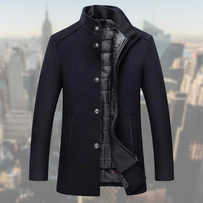 Marco Marino™ Eleganter Herrenmantel mit Abnehmbarer Weste - Perfekt für Winterstil