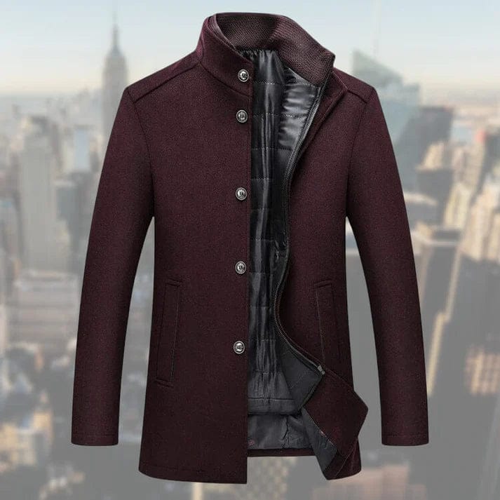 Marco Marino™ Eleganter Herrenmantel mit Abnehmbarer Weste - Perfekt für Winterstil