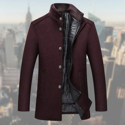 Marco Marino™ Eleganter Herrenmantel mit Abnehmbarer Weste - Perfekt für Winterstil