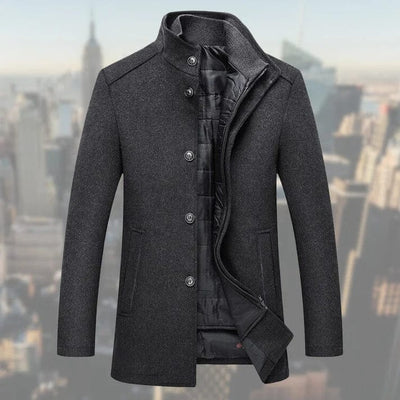 Marco Marino™ Eleganter Herrenmantel mit Abnehmbarer Weste - Perfekt für Winterstil