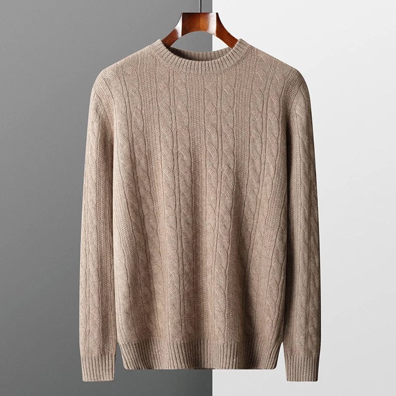 Eleganter Herrenpullover aus hochwertigem 100% Kaschmir.