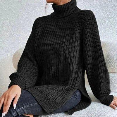 Marco Marino™ elegantes Damen-Turtleneck-Sweatshirt mit raffiniertem Design, das Komfort und Raffinesse für jede Gelegenheit bietet.
