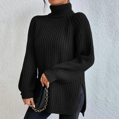 Marco Marino™ elegantes Damen-Turtleneck-Sweatshirt mit raffiniertem Design, das Komfort und Raffinesse für jede Gelegenheit bietet.