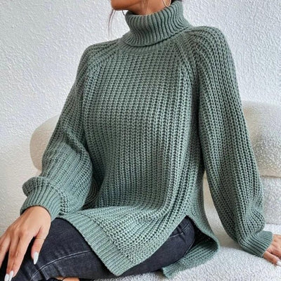 Marco Marino™ elegantes Damen-Turtleneck-Sweatshirt mit raffiniertem Design, das Komfort und Raffinesse für jede Gelegenheit bietet.