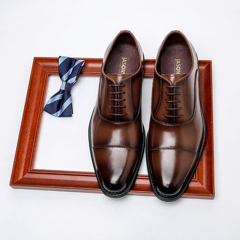 Premium men’s leather shoes from Davinci™ with comfortable fit, non-slip sole, and elegant design.