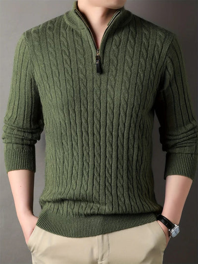 Marco Marino™ Herrenpullover, hochwertiger Strick, weich und warm für den Winterkomfort.