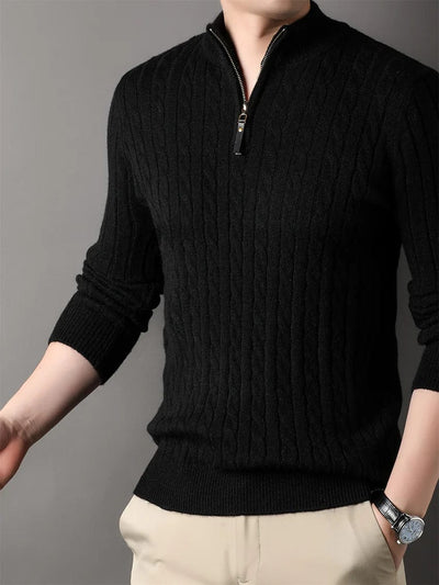 Marco Marino™ Herrenpullover, hochwertiger Strick, weich und warm für den Winterkomfort.