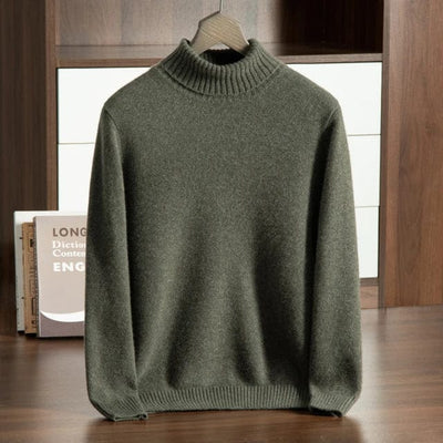 Luxuriöser Kaschmir Pullover für Herren, weich, atmungsaktiv und perfekt für jede Jahreszeit.