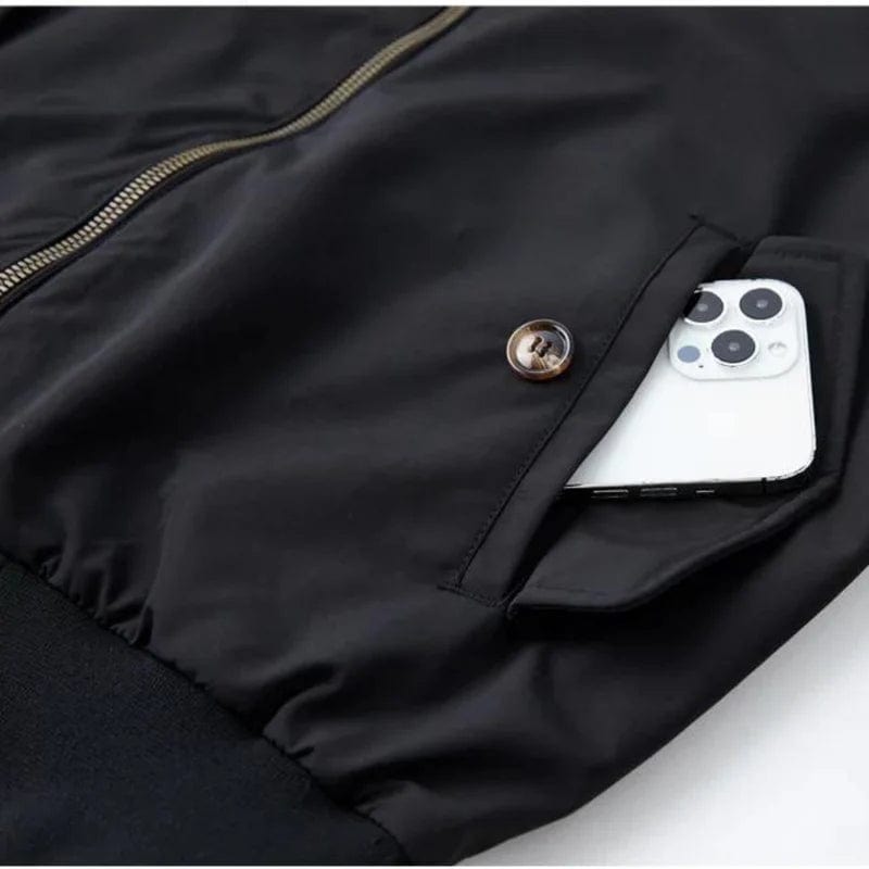 Klassische Herren-Heritage-Jacke, wasserabweisend und elegant.