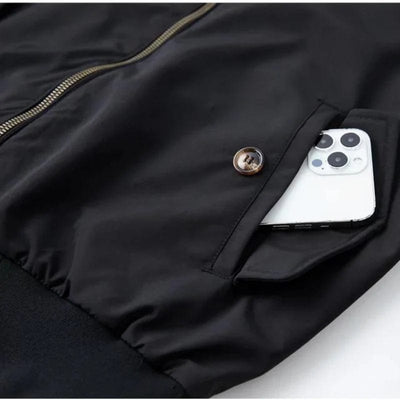 Klassische Herren-Heritage-Jacke, wasserabweisend und elegant.