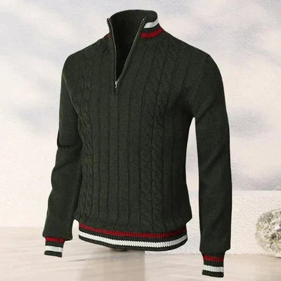 Klassischer Herren-Strickpullover von Marco Marino™ – stilvoll, atmungsaktiv und perfekt für alle Jahreszeiten.