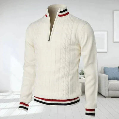 Klassischer Herren-Strickpullover von Marco Marino™ – stilvoll, atmungsaktiv und perfekt für alle Jahreszeiten.
