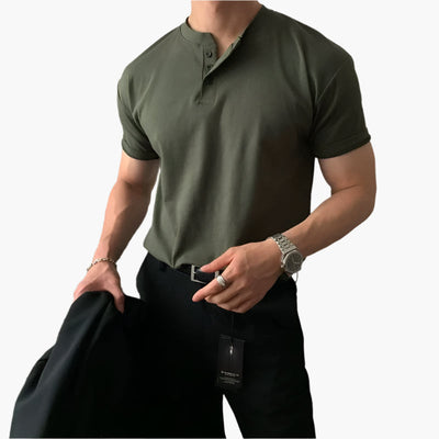 Leichtes und vielseitiges weiches T-Shirt von Marco Marino™, ideal für den täglichen Gebrauch.