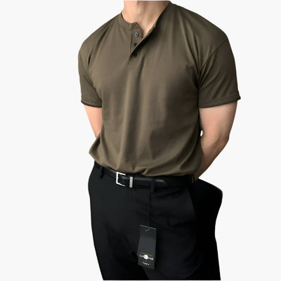 Leichtes und vielseitiges weiches T-Shirt von Marco Marino™, ideal für den täglichen Gebrauch.
