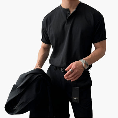 Leichtes und vielseitiges weiches T-Shirt von Marco Marino™, ideal für den täglichen Gebrauch.