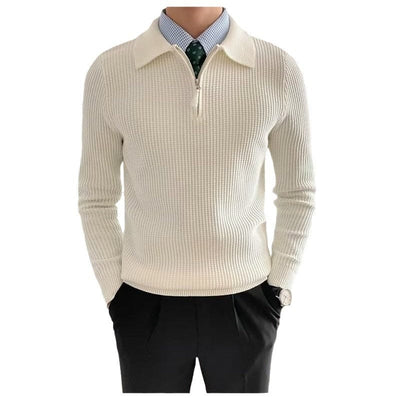 stilvoller-pullover-halbzip-kragen-wintermode