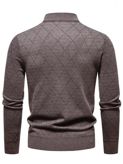Weicher und stilvoller leichter Herren-Strickpullover von Marco Marino™ – perfekt zum Schichten und für ganztägigen Komfort.
