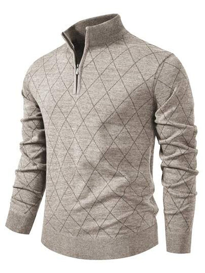 Weicher und stilvoller leichter Herren-Strickpullover von Marco Marino™ – perfekt zum Schichten und für ganztägigen Komfort.