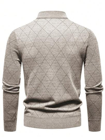 Weicher und stilvoller leichter Herren-Strickpullover von Marco Marino™ – perfekt zum Schichten und für ganztägigen Komfort.