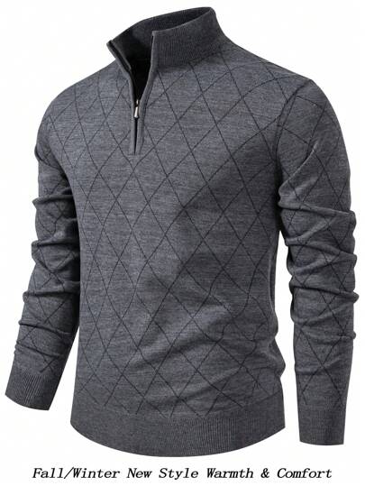 Weicher und stilvoller leichter Herren-Strickpullover von Marco Marino™ – perfekt zum Schichten und für ganztägigen Komfort.