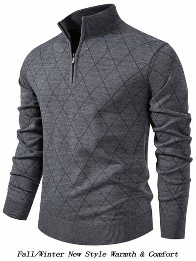 Weicher und stilvoller leichter Herren-Strickpullover von Marco Marino™ – perfekt zum Schichten und für ganztägigen Komfort.