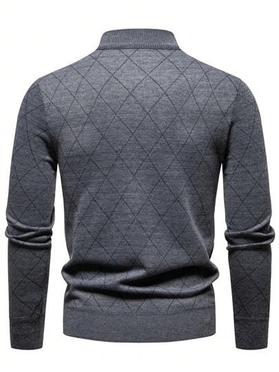 Weicher und stilvoller leichter Herren-Strickpullover von Marco Marino™ – perfekt zum Schichten und für ganztägigen Komfort.