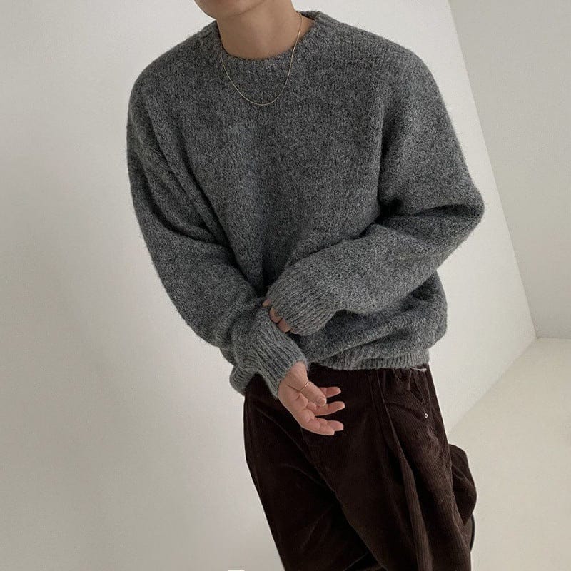 Bequemer-und-atmungsaktiver- Herrenpullover-von-Marco Marino.