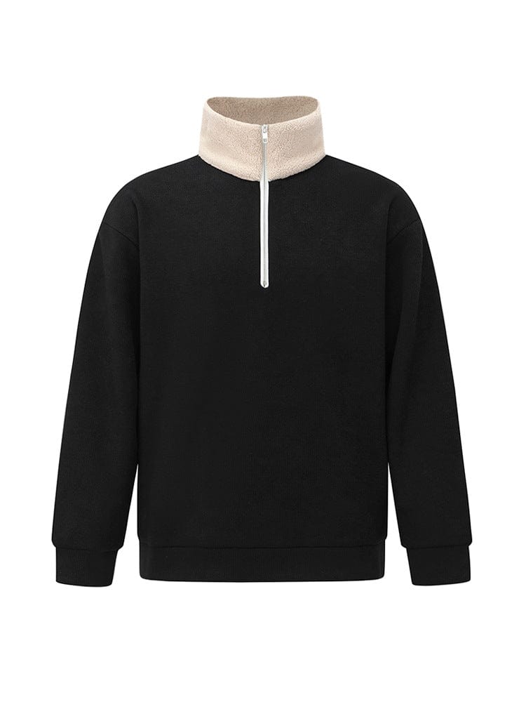 Gemütliches-Winter-Sweatshirt-Mit-Plüsch-Marco Marino