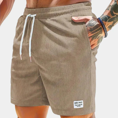 Stilvolle Cord-Shorts für Herren, leicht und langlebig, von Marco Marino™.