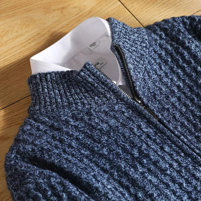 Marco Marino™ Herren Strickweste, Premiumqualität, stilvoll und bequem.