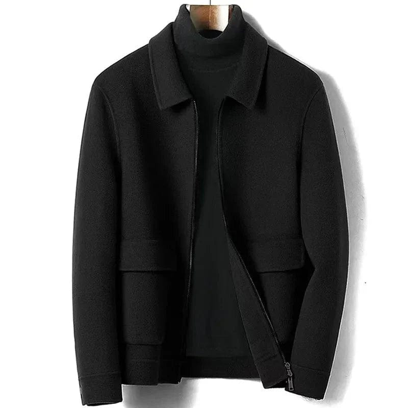 Marco Marino™ Herren-Wollmantel für den Winter, warm, elegant, atmungsaktiv und perfekt geschneidert.