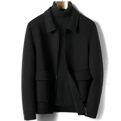 Marco Marino™ Herren-Wollmantel für den Winter, warm, elegant, atmungsaktiv und perfekt geschneidert.