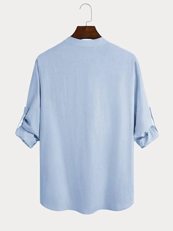 Leinenhemd Herren für Freizeit- und semi-formellen Stil - Marco Marino™