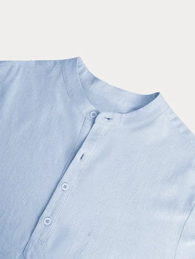 Leinenhemd Herren für Freizeit- und semi-formellen Stil - Marco Marino™