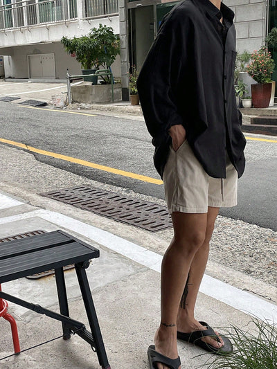 Atmungsaktives und stylisches Leinenhemd Herren von Marco Marino™. Ideal für warmes Wetter und legere Ausflüge.