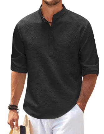 Marco Marino™ Premium Leinenhemd für Herren - Stilvoll und Bequem