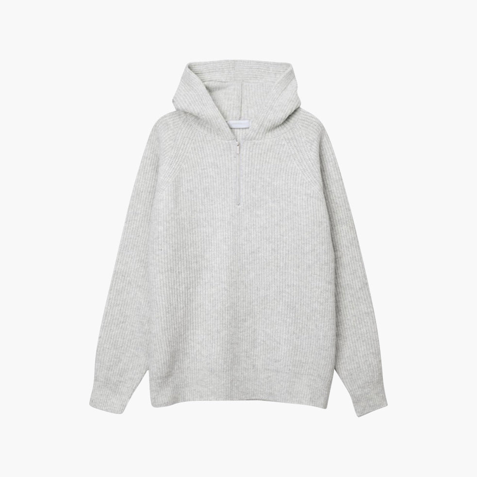 Stylische und warme Halbzip-Kapuzenjacke von Marco Marino™, ideal für jede Jahreszeit.