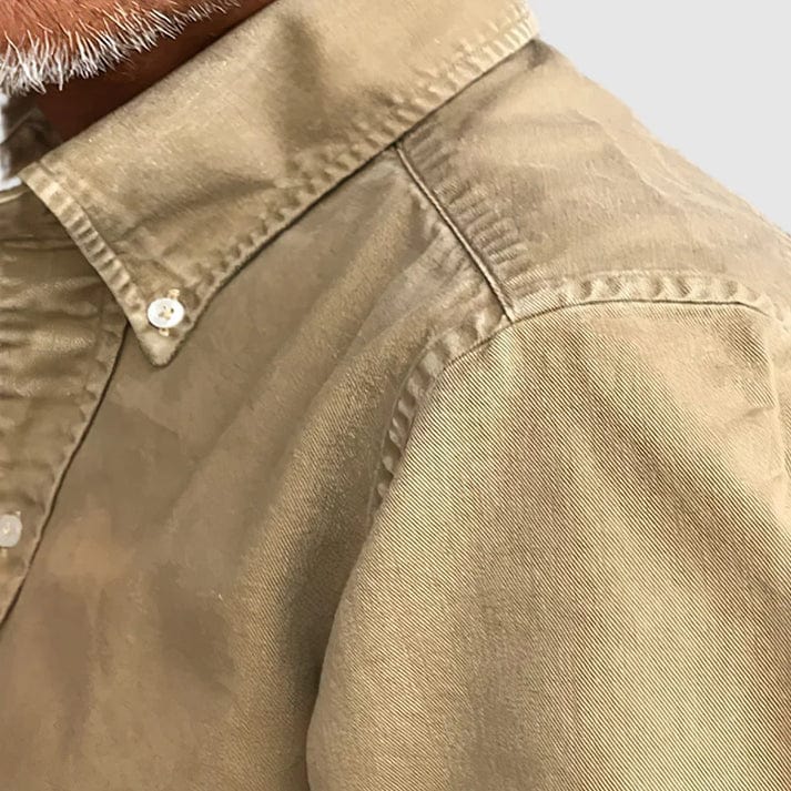 Marco Marino™ Vintage Herren Langarmhemd - Stilvoll und Bequem