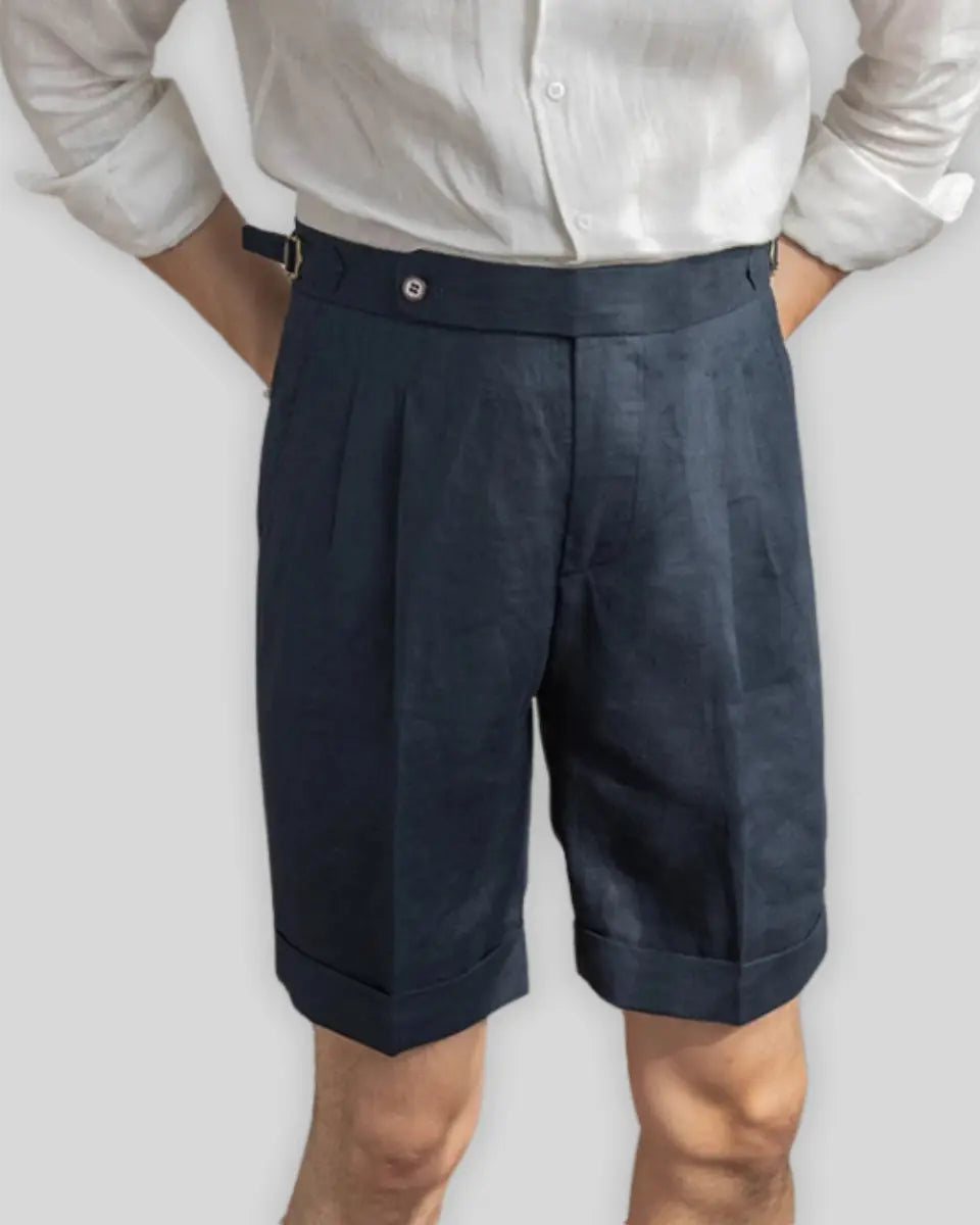 Sommer Plissee Shorts Herren