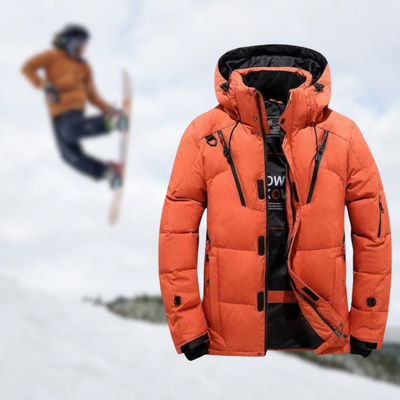 Benjamin - Winter Mens Waterproof Warm Down Jacket | Detachable Hood